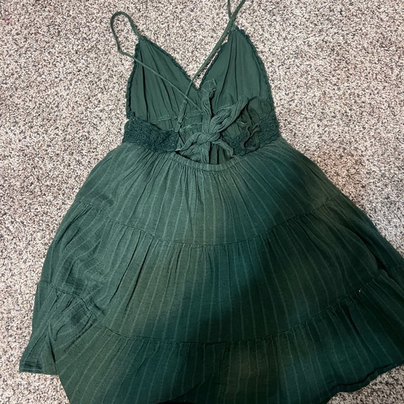 Aerie dress. Size medium. Color is a teal. - Picture 2 of 2